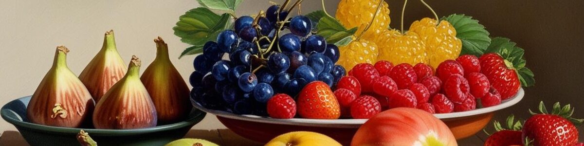 un assortiment des fruits en français qui commencent par la lettre F
