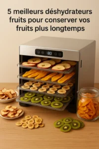 5 meilleurs déshydrateurs pour conserver vos fruits plus longtemps