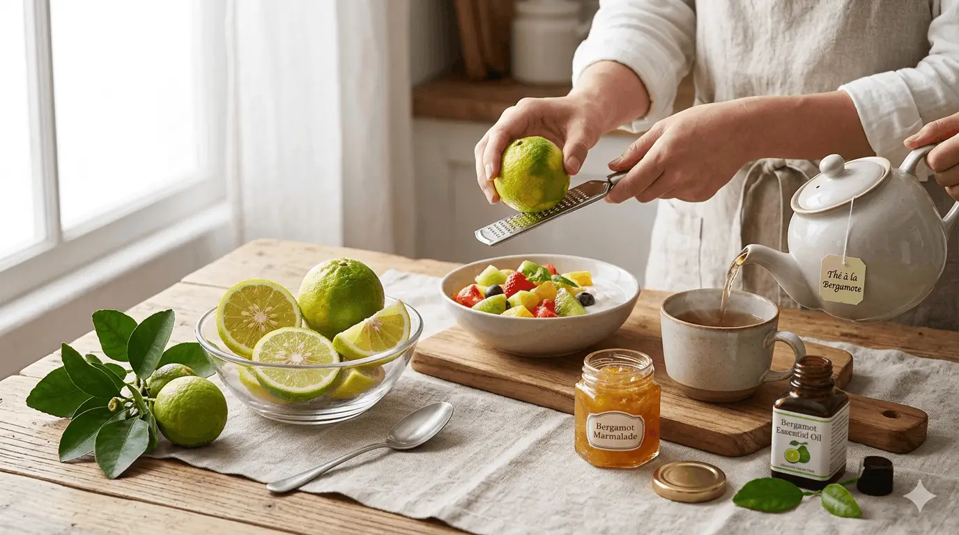 Bergamote fruit frais