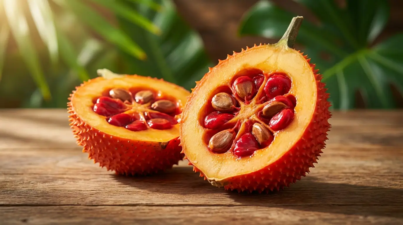 gac fruit Superfruit Asiatique