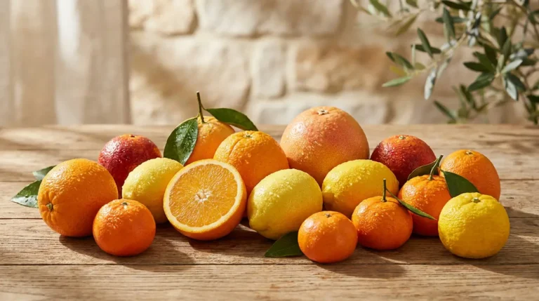 assortiment d'agrumes frais orange citron pamplemousse mandarine yuzu