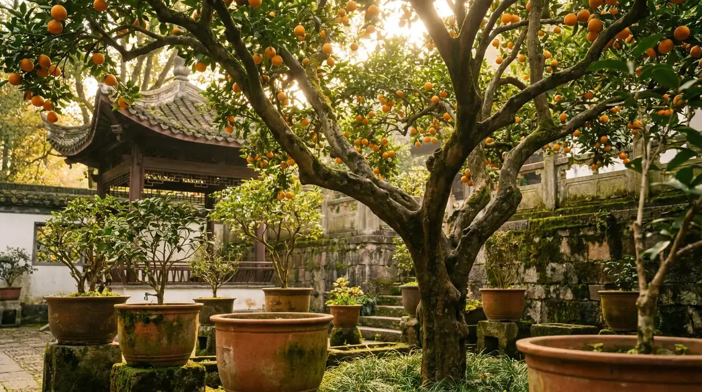 L'orangefruit symbole de richesse et de chance à travers les siècles et les cultures.